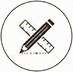 A circular icon showing a crossed pencil and ruler, commonly used as a placeholder or generic symbol for missing or unclear product imagery.